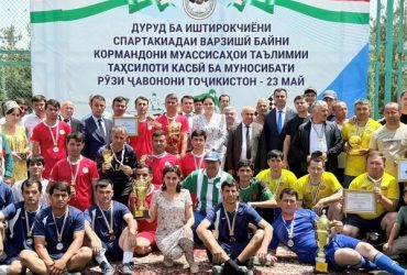 ҶАМЪБАСТИ ДАВРИ ҶУМҲУРИЯВИИ СПАРТАКИАДАИ ВАРЗИШӢ